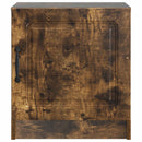 vidaXL Éjjeliszekrény Füstös Tölgy 43 x 34,5 x 47 cm Szerelt Fa