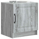 vidaXL Éjjeliszekrény 2 pcs Szürke Sonoma 43 x 34,5 x 47 cm Szerelt Fa