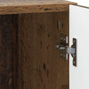 vidaXL Éjjeliszekrény 2 pcs Antik Fa 43 x 34,5 x 47 cm Szerelt Fa