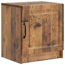 vidaXL Éjjeliszekrény 2 pcs Antik Fa 43 x 34,5 x 47 cm Szerelt Fa