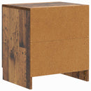 vidaXL Éjjeliszekrény 2 pcs Antik Fa 43 x 34,5 x 47 cm Szerelt Fa