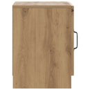 vidaXL Éjjeliszekrény 2 pcs Kézműves Tölgy 43 x 34,5 x 47 cm
