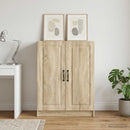 vidaXL Széf Sonoma Tölgy 66 x 34,5 x 87 cm Szerelt Fa