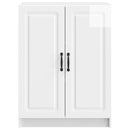vidaXL Széf Magasfényű Fehér 66 x 34,5 x 87 cm Szerelt Fa