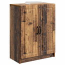 vidaXL Széf Antik Fa 66 x 34,5 x 87 cm Szerelt Fa
