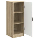 vidaXL Széf Sonoma Tölgy 33 x 34,5 x 87 cm Szerelt Fa