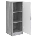vidaXL Széf Szürke Sonoma 33 x 34,5 x 87 cm Szerelt Fa