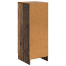 vidaXL Széf Antik Fa 33 x 34,5 x 87 cm Szerelt Fa