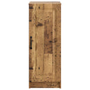 vidaXL Széf Antik Fa 33 x 34,5 x 87 cm Szerelt Fa