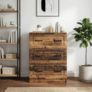 vidaXL Fiókos szekrény Antik Fa 66 x 34,5 x 87 cm Szerelt Fa