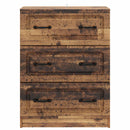 vidaXL Fiókos szekrény Antik Fa 66 x 34,5 x 87 cm Szerelt Fa