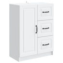 vidaXL Széf Fehér 66 x 34,5 x 87 cm Szerelt Fa