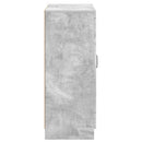 vidaXL Széf fiókkal Betonszürke 66 x 34,5 x 87 cm Szerelt Fa