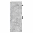 vidaXL Széf fiókkal Betonszürke 66 x 34,5 x 87 cm Szerelt Fa
