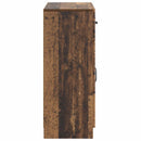 vidaXL Széf fiókkal Antik Fa 66 x 34,5 x 87 cm Szerelt Fa