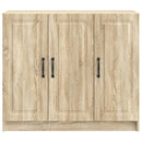 vidaXL Széf Sonoma Tölgy 89 x 34,5 x 77 cm Szerelt Fa