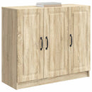 vidaXL Széf Sonoma Tölgy 89 x 34,5 x 77 cm Szerelt Fa