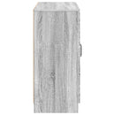 vidaXL Széf Szürke Sonoma 89 x 34,5 x 77 cm Szerelt Fa
