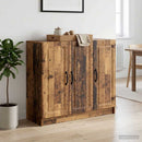 vidaXL Széf Antik Fa 89 x 34,5 x 77 cm Szerelt Fa