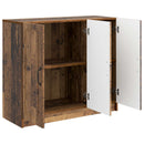vidaXL Széf Antik Fa 89 x 34,5 x 77 cm Szerelt Fa