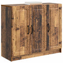 vidaXL Széf Antik Fa 89 x 34,5 x 77 cm Szerelt Fa