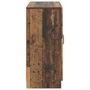 vidaXL Széf Antik Fa 89 x 34,5 x 77 cm Szerelt Fa