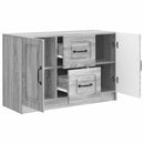 vidaXL Széf Szürke Sonoma 89 x 34,5 x 57 cm Szerelt Fa