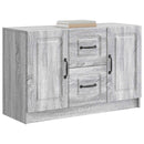 vidaXL Széf Szürke Sonoma 89 x 34,5 x 57 cm Szerelt Fa