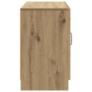 vidaXL Széf Kézműves Tölgy 89 x 34,5 x 57 cm Szerelt Fa