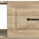 vidaXL Dohányzóasztal Sonoma Tölgy 90 x 50 x 37 cm Szerelt Fa