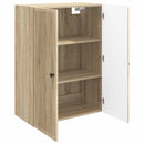 vidaXL Fali szekrény Sonoma Tölgy 66 x 34,5 x 90 cm Szerelt Fa