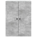 vidaXL Fali szekrény Betonszürke 66 x 34,5 x 90 cm Szerelt Fa