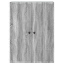 vidaXL Fali szekrény Szürke Sonoma 66 x 34,5 x 90 cm Szerelt Fa