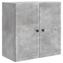 vidaXL Fali szekrény Betonszürke 59 x 31 x 60 cm Szerelt Fa