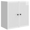 vidaXL Fali szekrény Magasfényű Fehér 59 x 31 x 60 cm Szerelt Fa