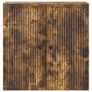 vidaXL Fali szekrény Füstös Tölgy 59 x 31 x 60 cm Szerelt Fa