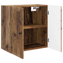 vidaXL Fali szekrény Antik Fa 59 x 31 x 60 cm Szerelt Fa