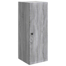 vidaXL Fali szekrény Szürke Sonoma 33 x 34,5 x 90 cm Szerelt Fa