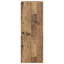 vidaXL Fali szekrény Antik Fa 33 x 34,5 x 90 cm Szerelt Fa