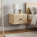 vidaXL Fali éjjeli szekrény 2 pcs Sonoma Tölgy 33 x 34,5 x 20 cm