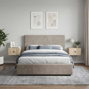 vidaXL Fali éjjeli szekrény 2 pcs Sonoma Tölgy 33 x 34,5 x 20 cm