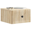 vidaXL Fali éjjeli szekrény 2 pcs Sonoma Tölgy 33 x 34,5 x 20 cm