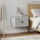 vidaXL Fali éjjeli szekrény 2 pcs Betonszürke 33 x 34,5 x 20 cm