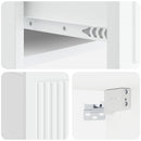vidaXL Éjjeliszekrény fiókkal 2 pcs Fehér 49 x 34,5 x 20 cm Szerelt Fa