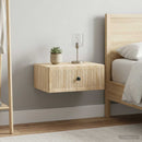 vidaXL Éjjeliszekrény 2 db Sonoma Tölgy 49 x 34,5 x 20 cm Szerelt Fa