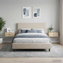 vidaXL Éjjeliszekrény 2 db Sonoma Tölgy 49 x 34,5 x 20 cm Szerelt Fa