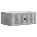 vidaXL Éjjeliszekrény 2 pcs Betonszürke 49 x 34,5 x 20 cm Szerelt Fa