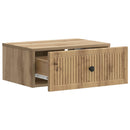 vidaXL Éjjeliszekrény fiókkal 2 pcs Kézműves Tölgy 49 x 34,5 x 20 cm