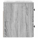 vidaXL Fali éjjeli szekrény Szürke Sonoma 33 x 34,5 x 40 cm Szerelt Fa