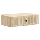 vidaXL Fali oldaltábla Sonoma Tölgy 59 x 34,5 x 17 cm Szerelt Fa
